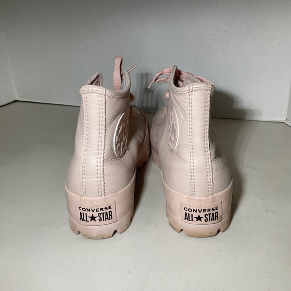 Converse CTAS Hi Lugged Mauve Monochrome Women's Platform Sneakers Size 8 - Picture 10 of 11